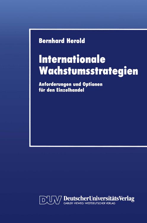 Produktbild: Internationale Wachstumsstrategien