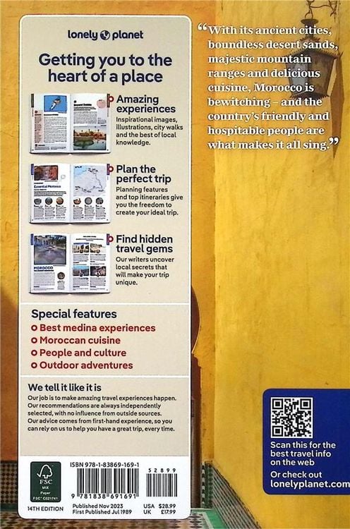 Produktbild: Lonely Planet Morocco