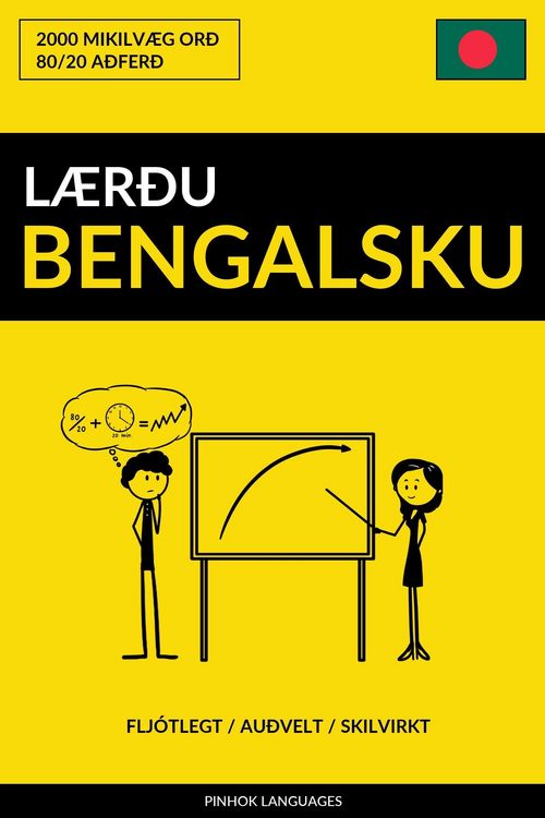 Produktbild: Laeru Bengalsku: Fljotlegt / Auvelt / Skilvirkt: 2000 Mikilvaeg Or