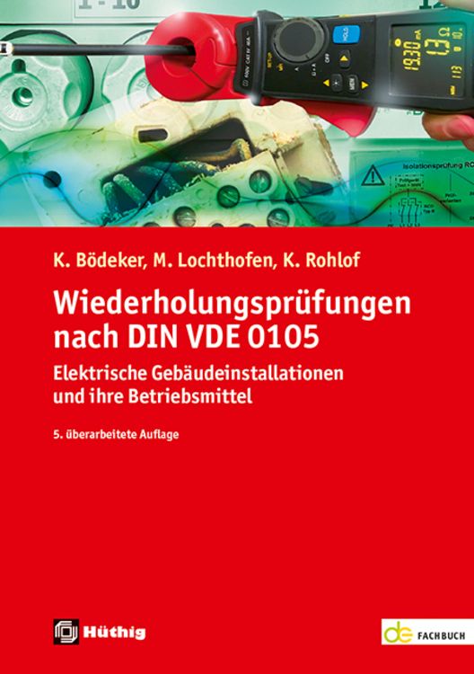 Produktbild: Wiederholungsprüfungen nach DIN VDE 0105