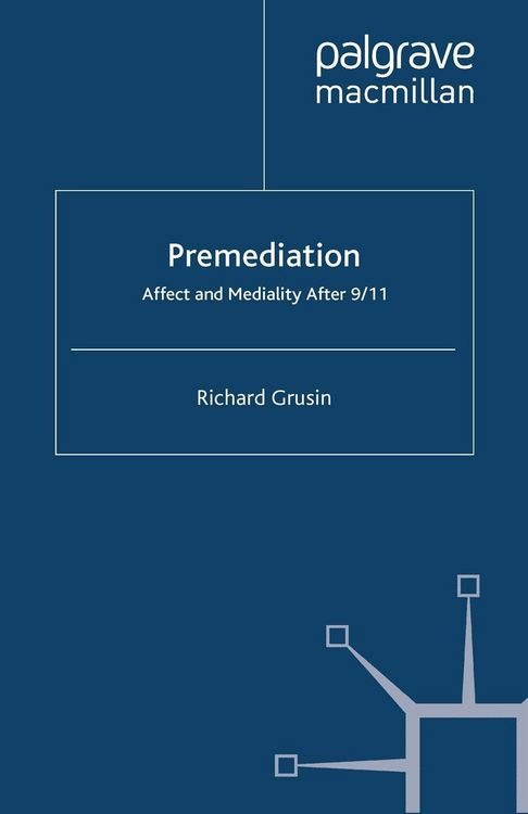 Produktbild: Premediation: Affect and Mediality After 9/11