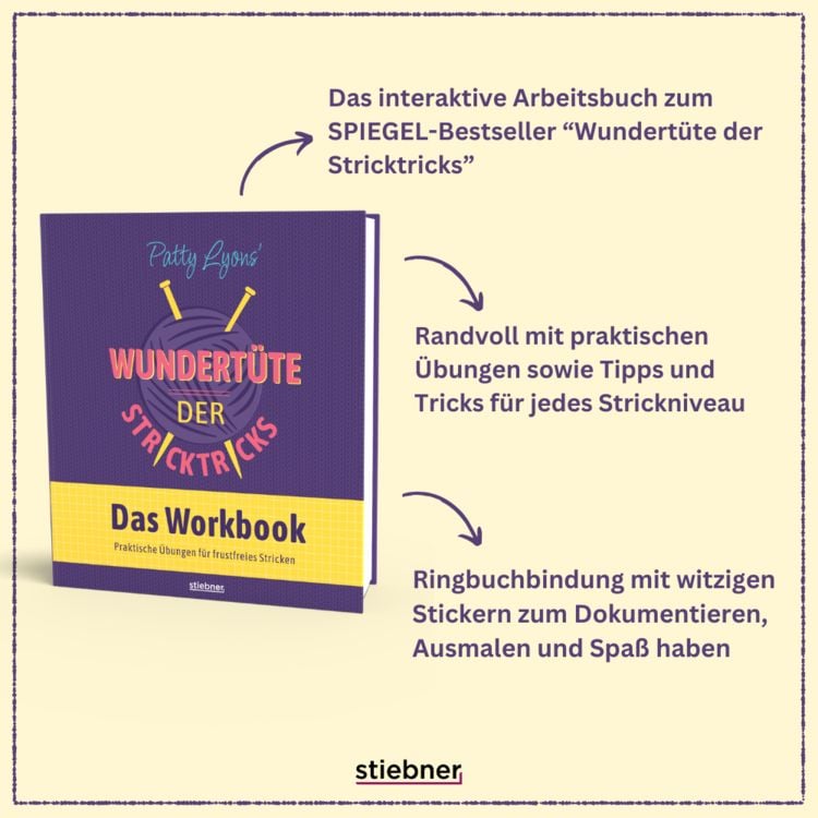 Produktbild: Patty Lyons&lsquo; Wundert&uuml;te der Stricktricks - Das Workbook
