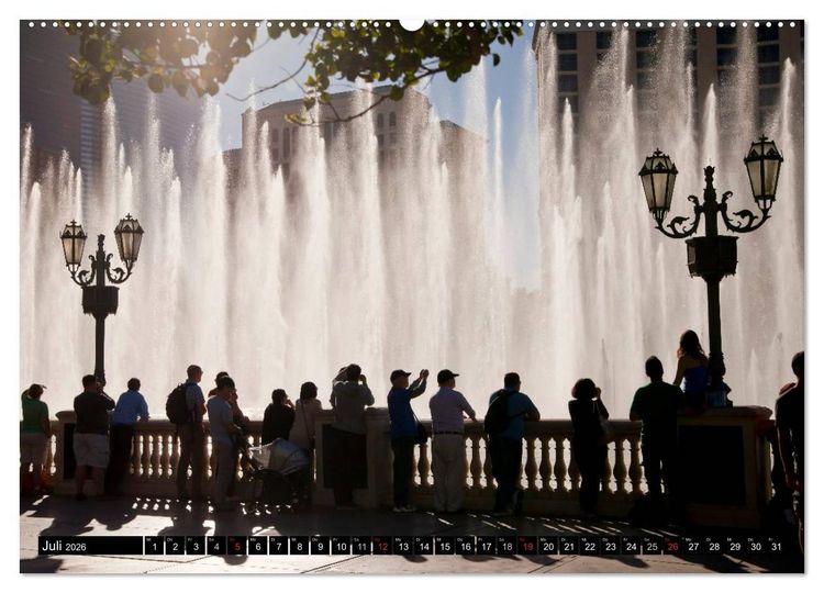 Produktbild: Las Vegas (Wandkalender 2026 DIN A2 quer), CALVENDO Monatskalender