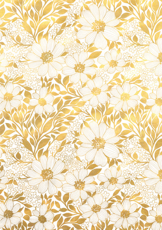 Produktbild: Geschenkpapier "Blumen"