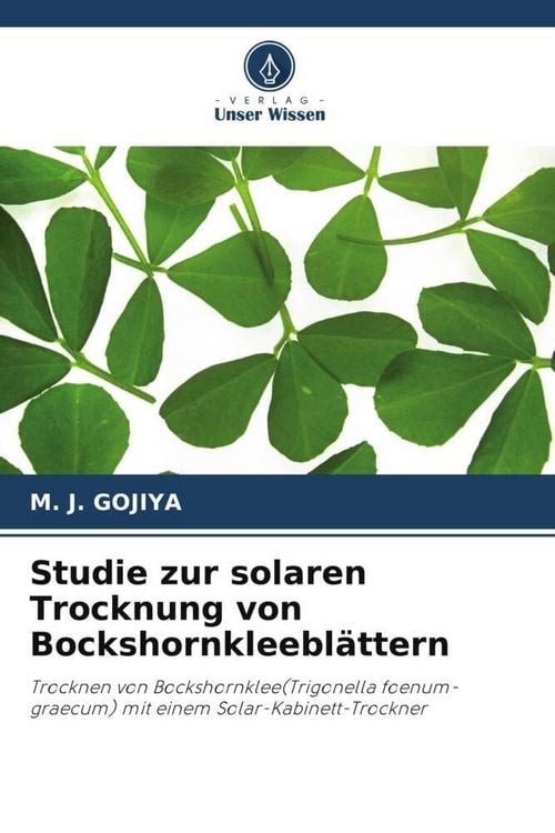Produktbild: Studie zur solaren Trocknung von Bockshornkleebl&auml;ttern