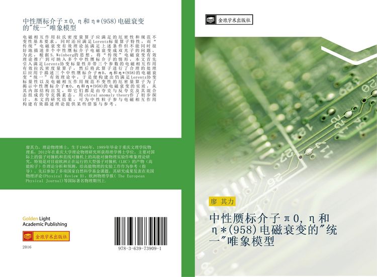 Produktbild: Zhong xing yan biao jie zi 0 he 958 dian ci shuai bian de tong yi wei xiang mo xing