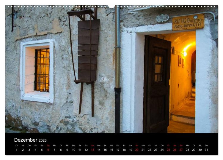 Produktbild: Grande Traversata delle Alpi - Wandern auf der GTA (hochwertiger Premium Wandkalender 2026 DIN A2 quer), Kunstdruck in Hochglanz