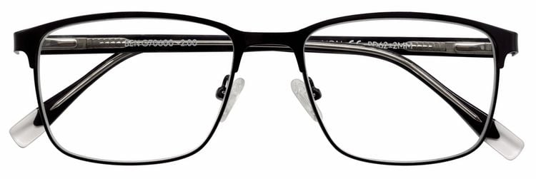 Produktbild: Lesebrille BEN, schwarz, +3.00 dpt mit Etui