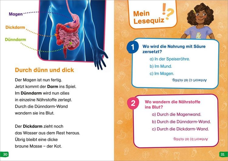 Produktbild: WAS IST WAS Erstes Lesen easy! Band 13. Was unser K&ouml;rper alles kann