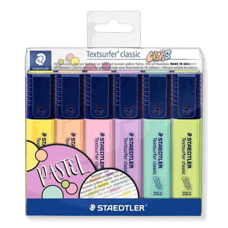 Produktbild: STAEDTLER Textsurfer Schreib- und Zeichbedarf Textsurfer classic 364 C Textmarker, Etui 6 Textsurfern classic