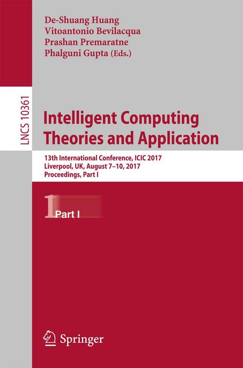 Produktbild: Intelligent Computing Theories and Application