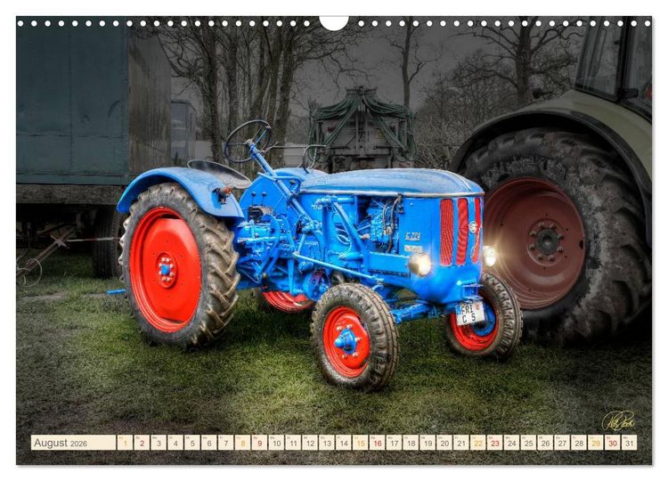 Produktbild: Oldtimer - Traktoren f&uuml;r Liebhaber (Wandkalender 2026 DIN A3 quer), CALVENDO Monatskalender