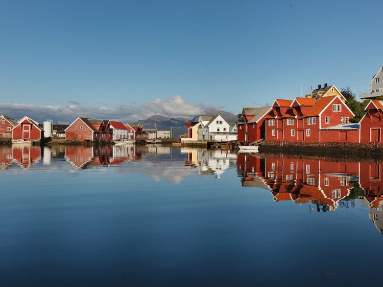 Produktbild: CALVENDO Puzzle Fjord Norwegen, Lege-Gr&ouml;&szlig;e 64 x 48 cm Foto-Puzzle Bild von N N