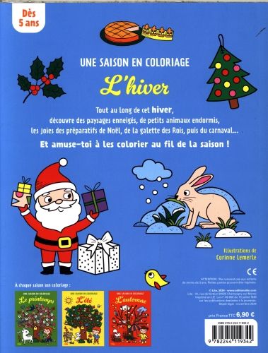 Produktbild: Une saison en coloriage : hiver
