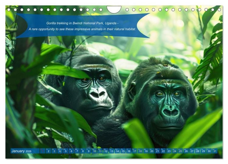 Produktbild: Crazy ideas for adventure enthusiasts (Wall Calendar 2026 DIN A4 landscape), CALVENDO 12 Month Wall Calendar