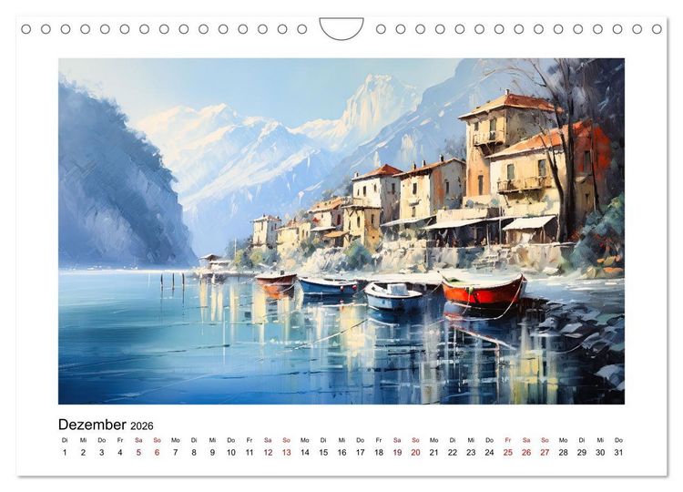 Produktbild: Lieblingssee (Wandkalender 2026 DIN A4 quer), CALVENDO Monatskalender