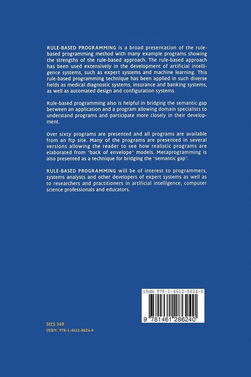Produktbild: Rule-Based Programming
