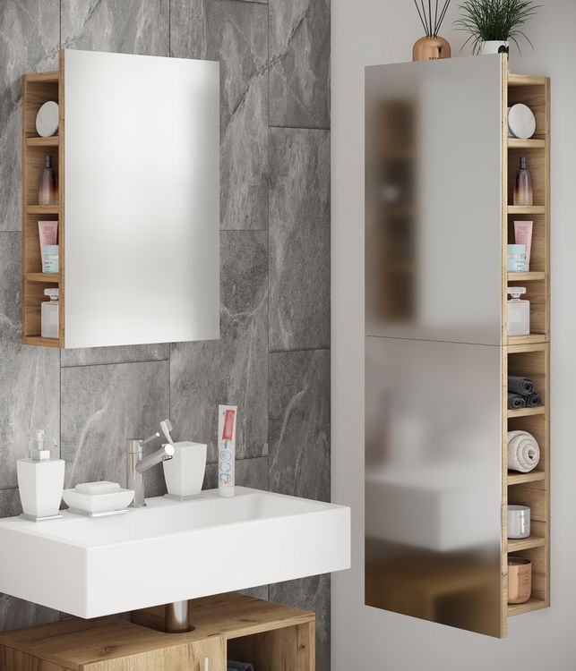 Produktbild: Badm&ouml;bel Spiegelschrank Spiegel Flandu XL