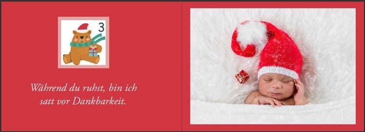 Produktbild: Baby Adventskalender - Ein zauberhaft fotografierter Bilderbuch-Adventskalender f&uuml;r Schwangere, Mamas und Papas