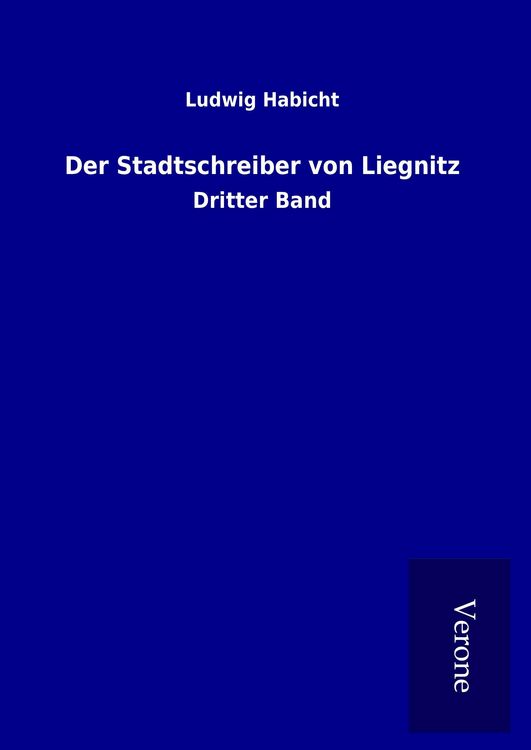 Produktbild: Der Stadtschreiber von Liegnitz
