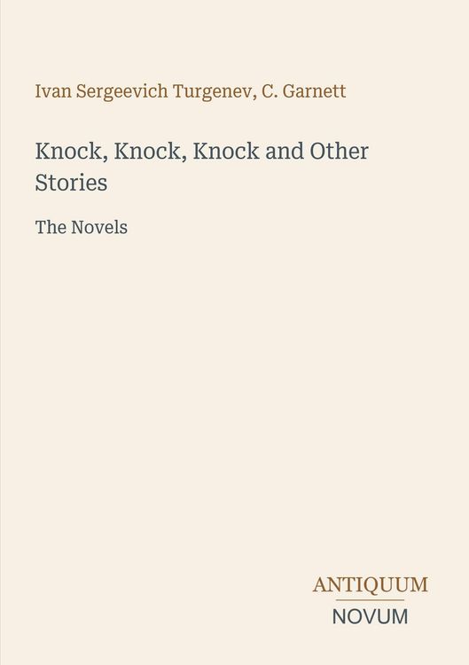 Produktbild: Knock, Knock, Knock and Other Stories
