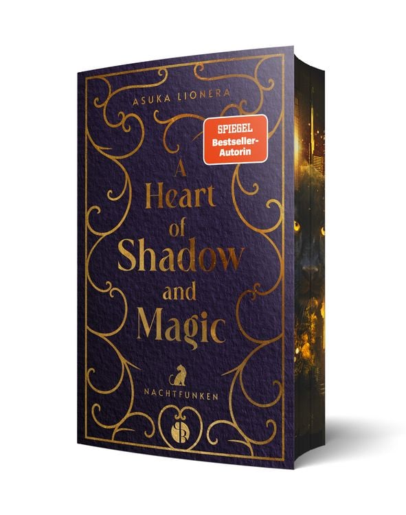 Produktbild: A Heart of Shadow and Magic: Nachtfunken | Mit wunderschönem Farbschnitt