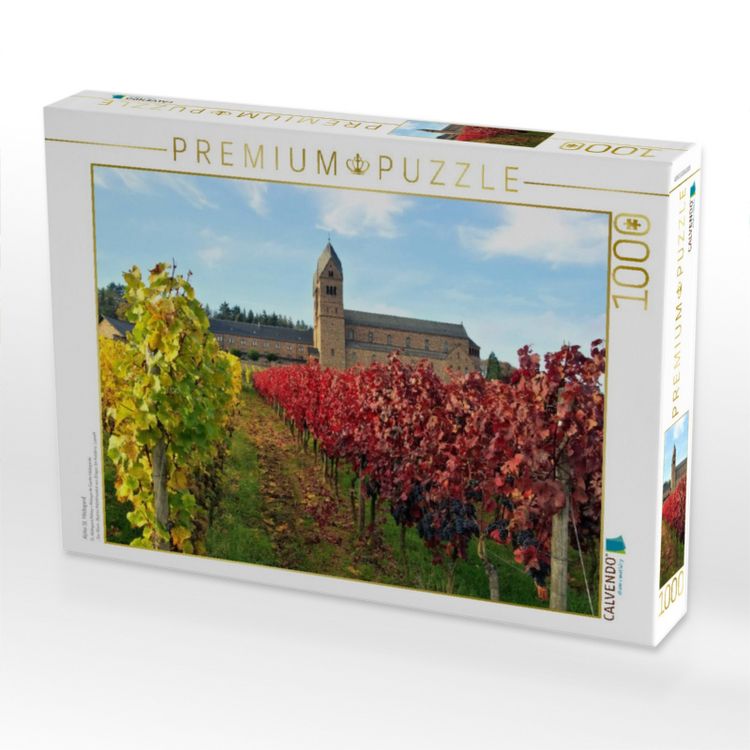 Produktbild: CALVENDO Puzzle Abtei St. Hildegard 1000 Teile Puzzle quer | 1000 Teile Lege-Gr&ouml;&szlig;e 64 &times; 48 cm Foto-Puzzle f&uuml;r gl&uuml;ckliche Stunden