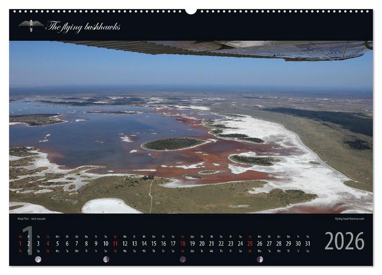 Produktbild: Botswana Blickwinkel 2026 (hochwertiger Premium Wandkalender 2026 DIN A2 quer), Kunstdruck in Hochglanz