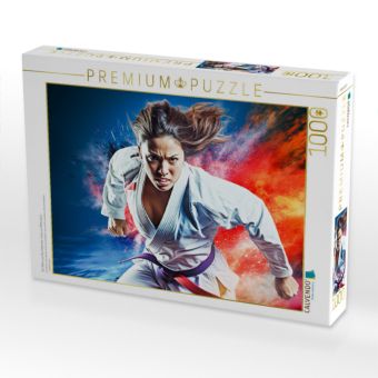 Produktbild: CALVENDO Puzzle Ein Motiv aus dem Kalender Judo und Motivation | 1000 Teile Lege-Gr&ouml;&szlig;e 64x48cm Foto-Puzzle f&uuml;r gl&uuml;ckliche Stunden