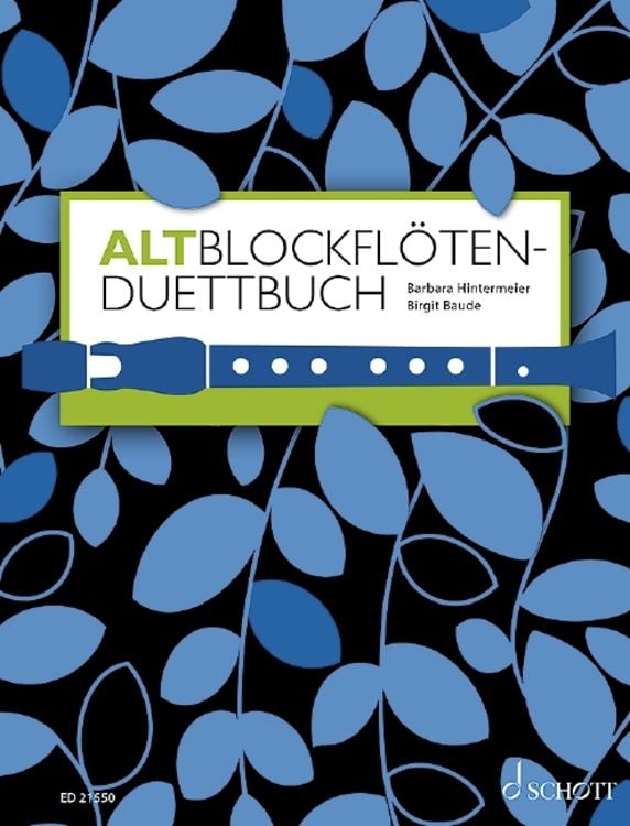 Bild vom Artikel Altblockflöten-Duettbuch vom Autor Barbara Hintermeier