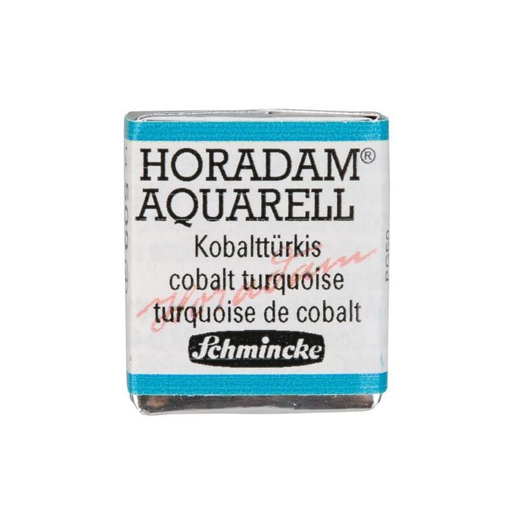 Produktbild: Schmincke Horadam Aquarell 1/2 N&auml;pfchen, Kobaltt&uuml;rkis