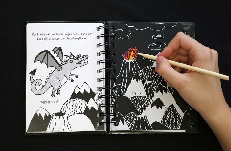 Produktbild: Kreativ-Kratzel Pocket Art: Fantasy