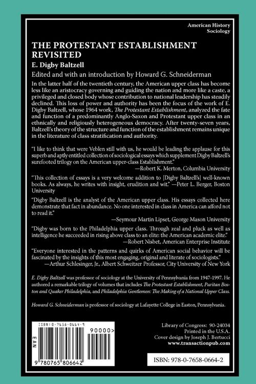 Produktbild: The Protestant Establishment Revisited