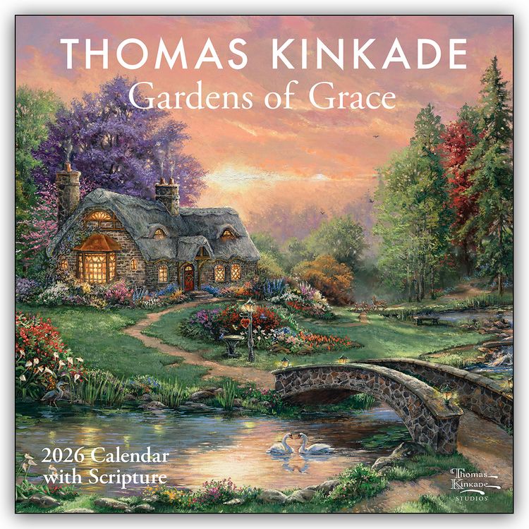 Produktbild: Thomas Kinkade: Gardens of Grace – Gärten voller Anmut 2026