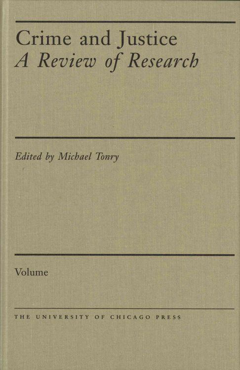 Produktbild: Crime & Justice Volume 31