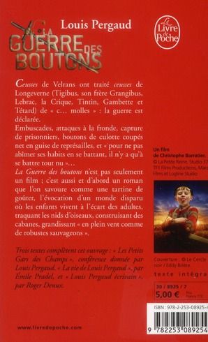 Produktbild: Fre-Guerre des Boutons (texte