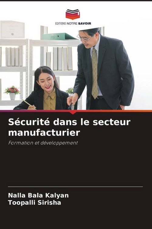 Produktbild: S&eacute;curit&eacute; dans le secteur manufacturier