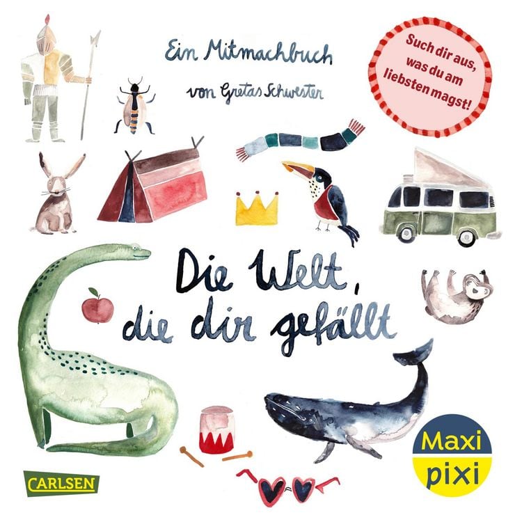 Produktbild: Maxi Pixi 484: Die Welt, die dir gefällt