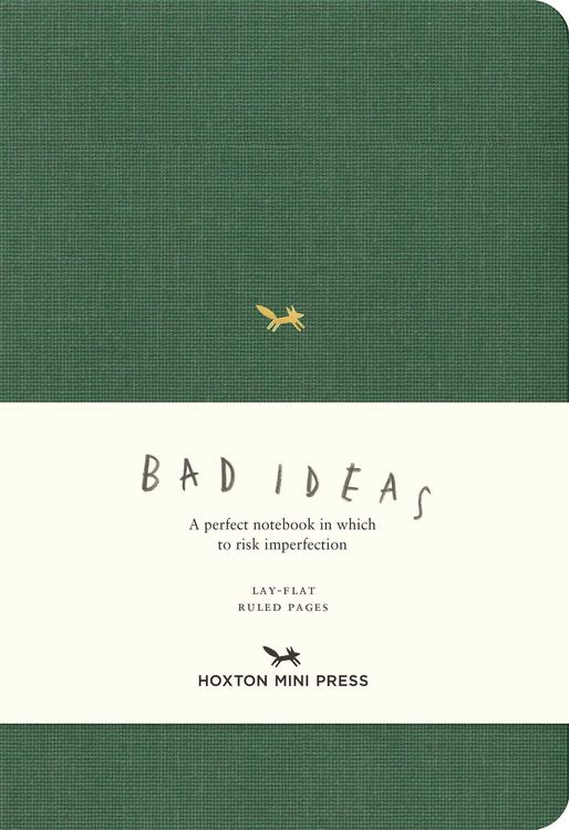 Produktbild: A Notebook for Bad Ideas (Medium / Green / Lined)