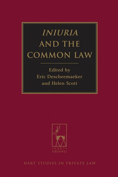 Produktbild: Iniuria and the Common Law