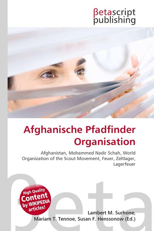 Produktbild: Afghanische Pfadfinder Organisation