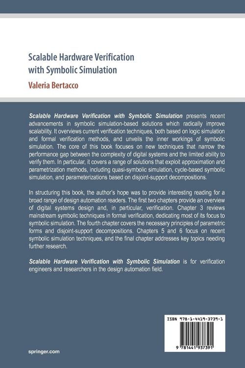 Produktbild: Scalable Hardware Verification with Symbolic Simulation