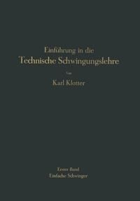 Produktbild: Einf&uuml;hrung in die Technische Schwingungslehre