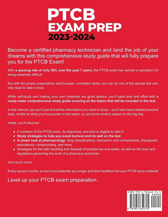 Produktbild: PTCB Exam Prep 2023-2024