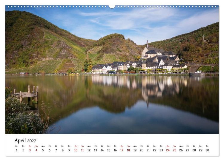 Produktbild: Heimat Entdecken - Die Mosel (hochwertiger Premium Wandkalender 2027 DIN A2 quer), Kunstdruck in Hochglanz