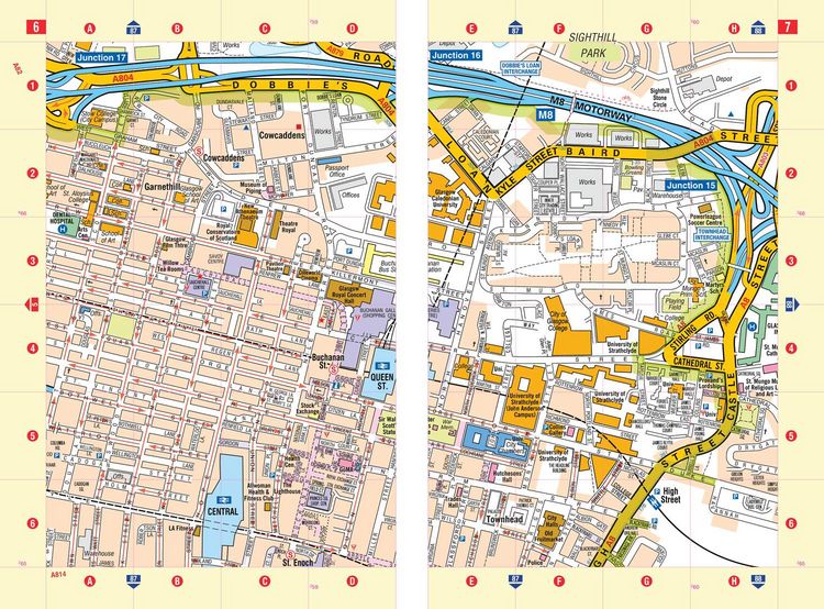 Produktbild: Greater Glasgow A-Z Street Atlas