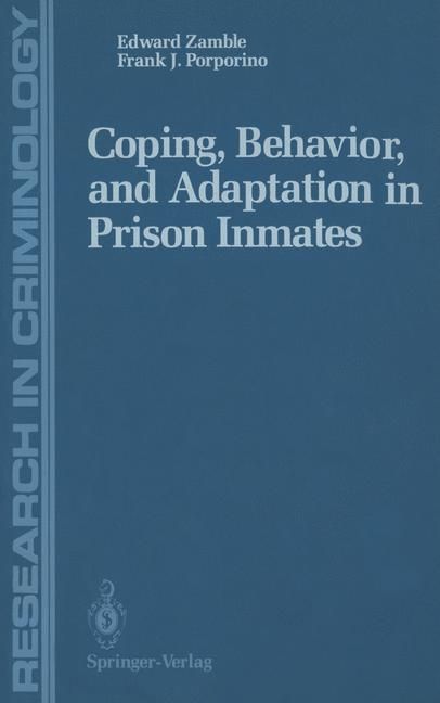 Produktbild: Zamble, E: Coping, Behavior, and Adaptation in Prison Inmate