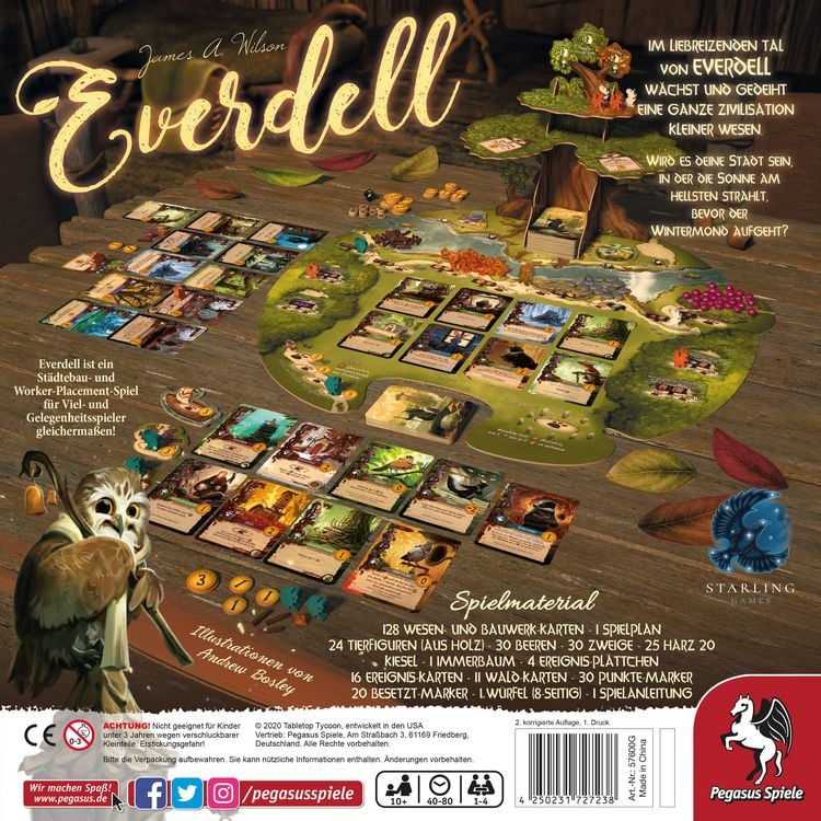 Produktbild: Everdell (deutsche Ausgabe)