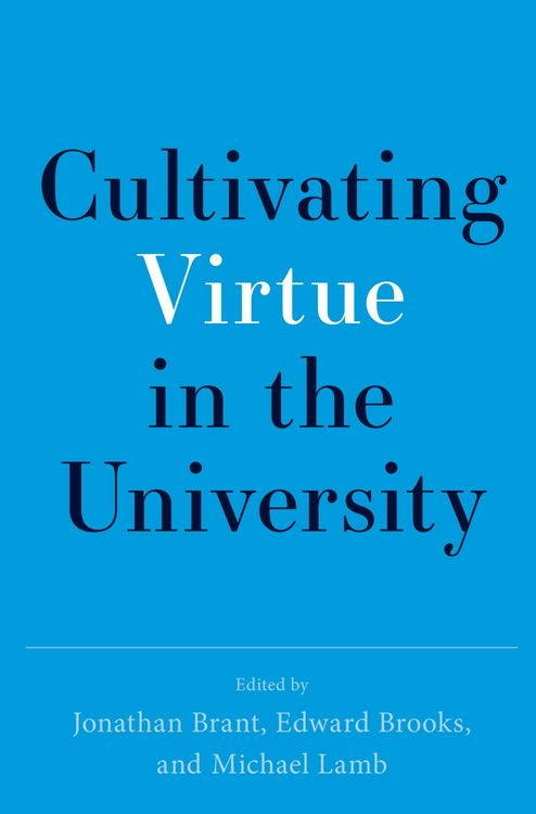 Produktbild: Cultivating Virtue in the University