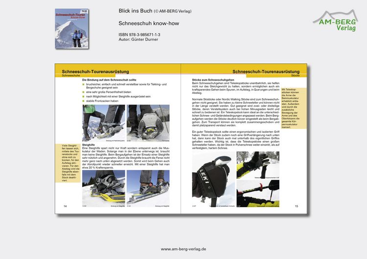 Produktbild: Schneeschuh know-how - Der Bergf&uuml;hrer r&auml;t&hellip;